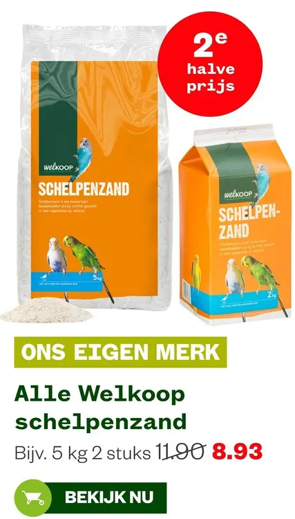 Aanbieding: Schelpenzand