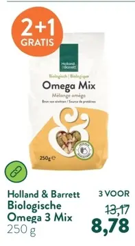 Aanbieding: Holland & Barrett Biologische Omega 3 Mix