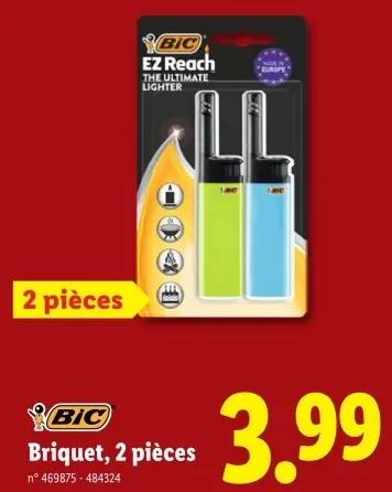 Offre: Briquet 2 pièces