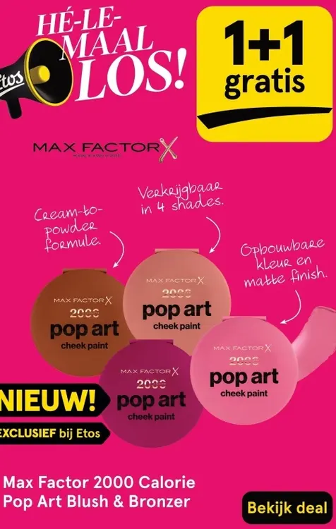 Aanbieding: 2000 Calorie Pop Art Blush & Bronzer
