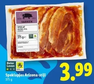 Aanbieding: Speklapjes Arizona-stijl