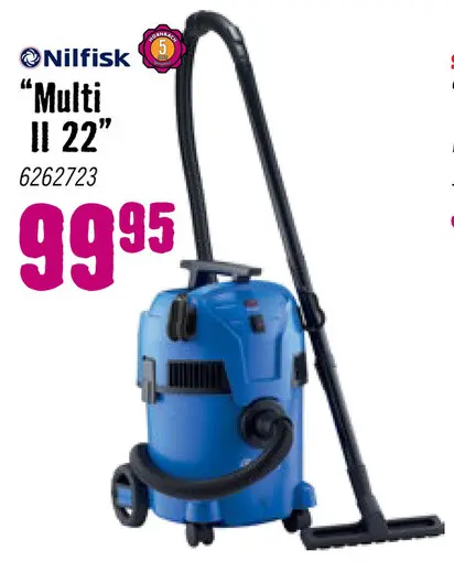 Aanbieding: Nat- en droogzuiger Multi II 22