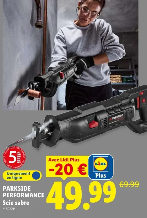 Offre: Scie sabre