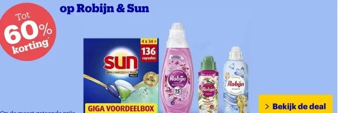 Aanbieding: Robijn & Sun
