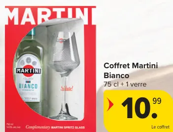 Offre: Coffret Martini Bianco