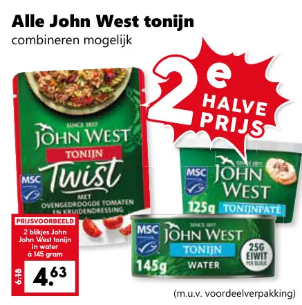 Aanbieding: John West tonijn