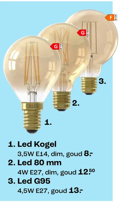 Aanbieding: Led Kogel, 80 mm of G95