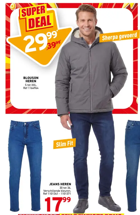 Promotie: Blouson heren