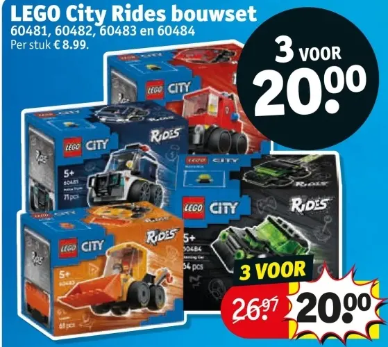Aanbieding: City Rides bouwset