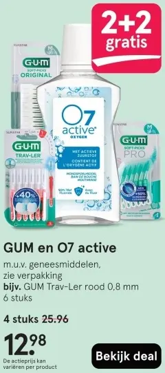 Aanbieding: GUM en O7 active