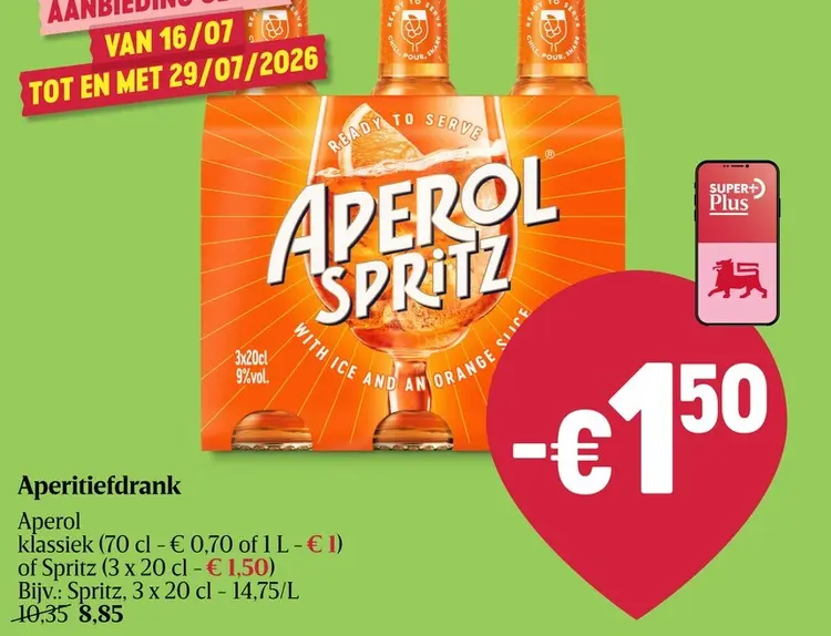 Promotie: Aperol Spritz