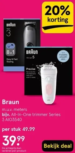 Aanbieding: Braun