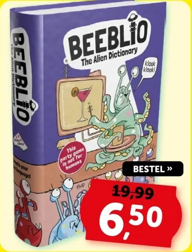 Aanbieding: BEEBLIO The Alien Dictionary