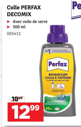 Offre: Colle PERFAX DECOMIX