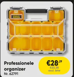Promotie: Professionele organizer