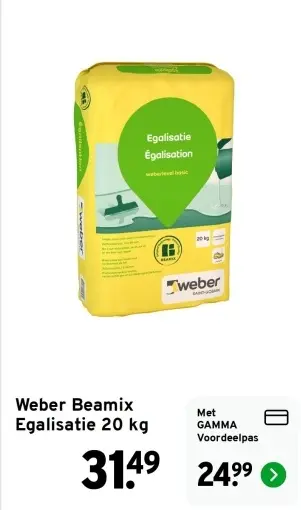 Aanbieding: Egalisatie