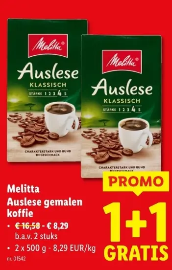 Aanbieding: Auslese gemalen koffie