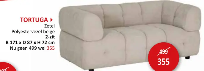 Promotie: TORTUGA Zetel