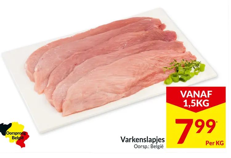 Promotie: Varkenslapjes