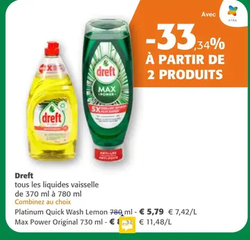 Offre: Platinum Quick Wash Lemon