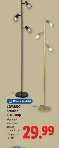 Aanbieding: Staande LED-lamp