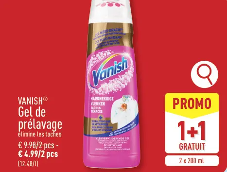 Offre: Gel de prélavage