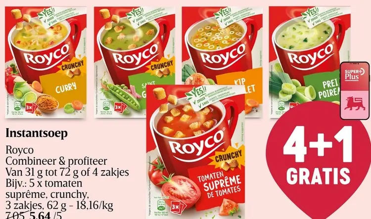 Promotie: Instantsoep