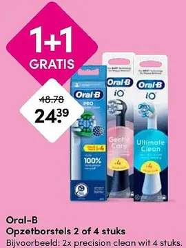 Aanbieding: Oral-B Opzetborstels