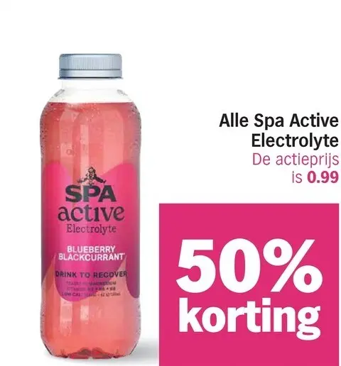 Aanbieding: Alle Spa Active Electrolyte 