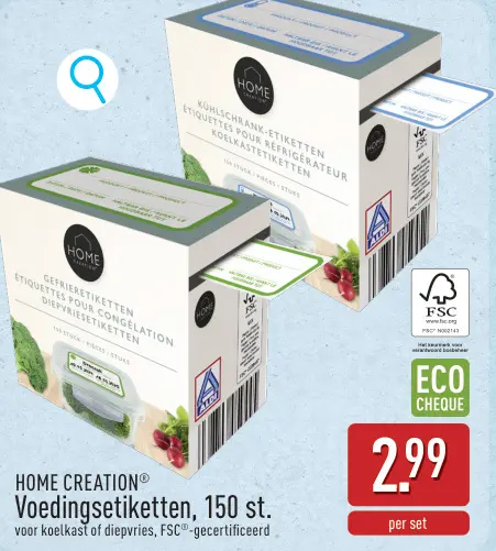Promotie: Voedingsetiketten