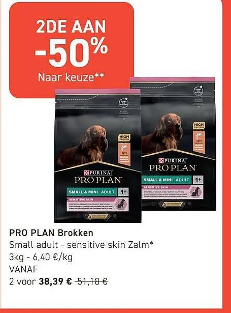 Promotie: Brokken Small adult - sensitive skin Zalm*