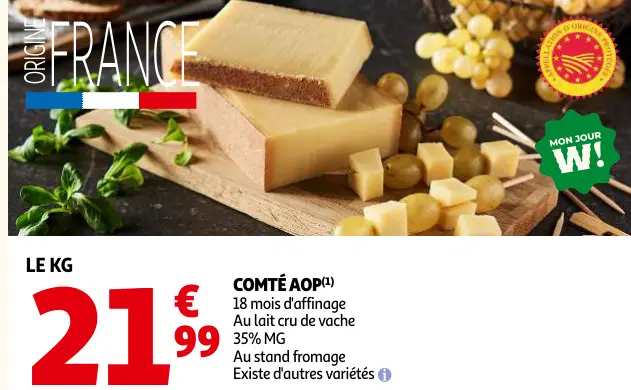 Promotie: Comté AOP