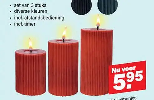 Aanbieding: Candles