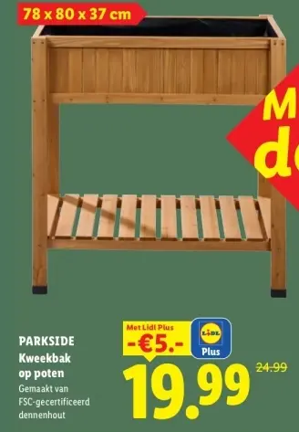 Aanbieding: Kweekbak op poten