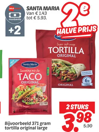 Aanbieding: Tortilla original