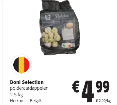 Aanbieding: polderaardappelen