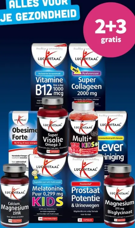 Promotie: Vitamines en supplementen