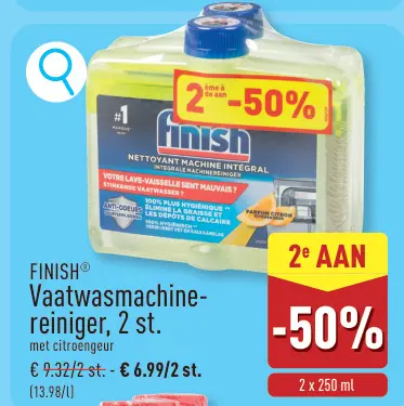 Promotie: Vaatwasmachine-reiniger
