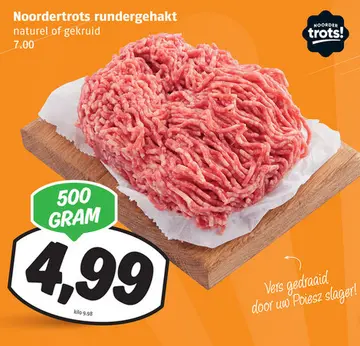Aanbieding: Noordertrots rundergehakt