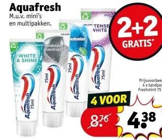 Promotie: Aquafresh