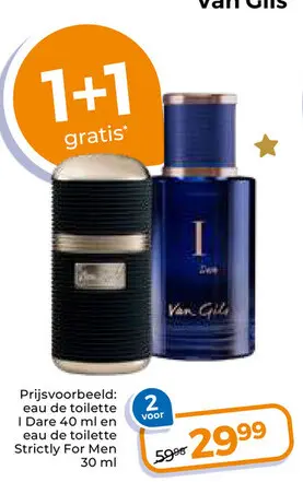 Aanbieding: eau de toilette I Dare en eau de toilette Str