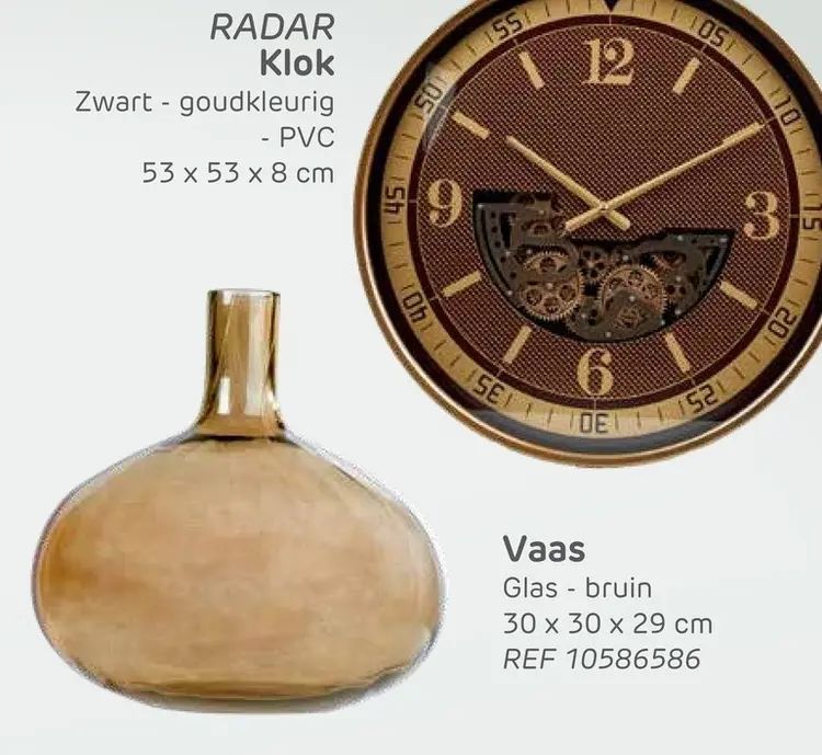 Promotie: RADAR Klok & Vaas