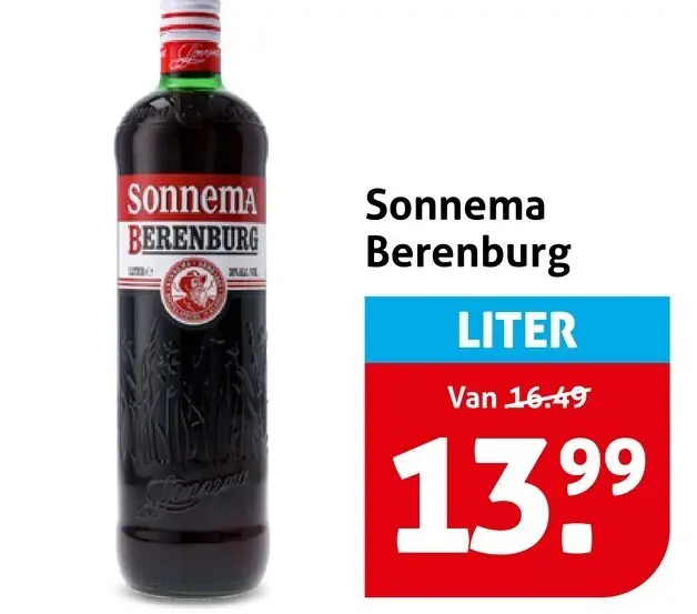 Aanbieding: Sonnema Berenburg
