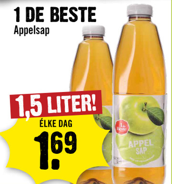 Aanbieding: 1 De Beste Appelsap