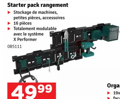 Offre: Starter pack rangement