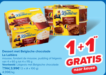 Aanbieding: Liégeois met Belgische chocolade 