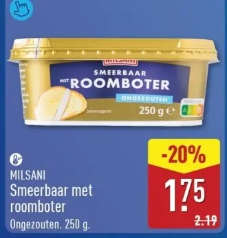Aanbieding: Smeerbaar met roomboter