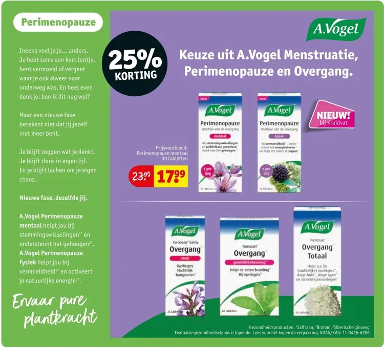 Aanbieding: Perimenopauze mentaal