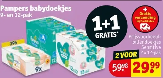 Aanbieding: Babydoekjes