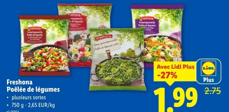 Offre: Poêlée de légumes